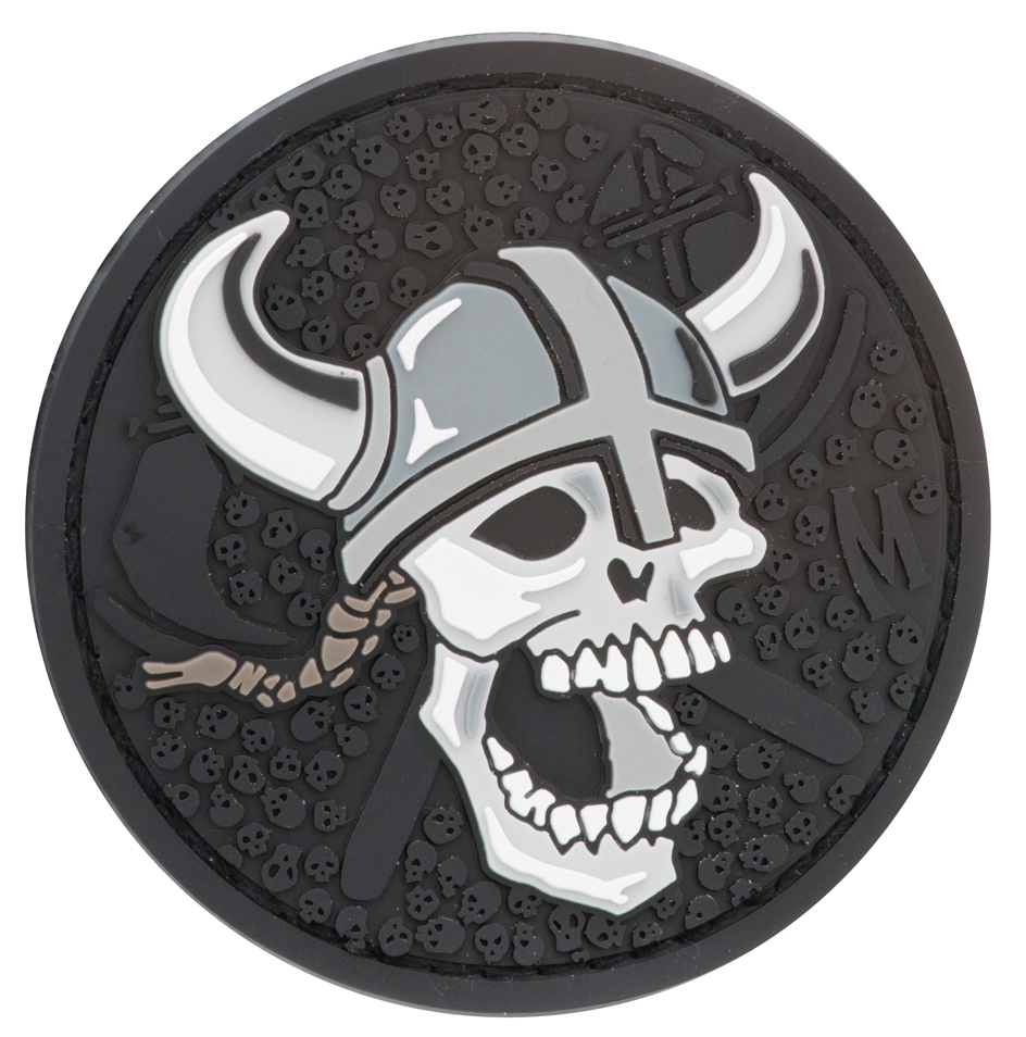 Maxpedition Rubber Patch VIKING SKULL Swat